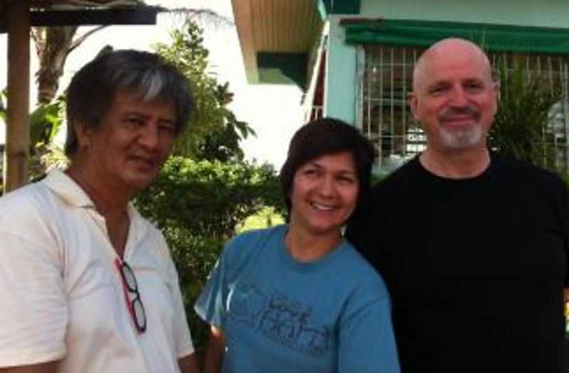 Pastor Ding Teodoro, Mona Teodoro, and Pastor Frank Amantea