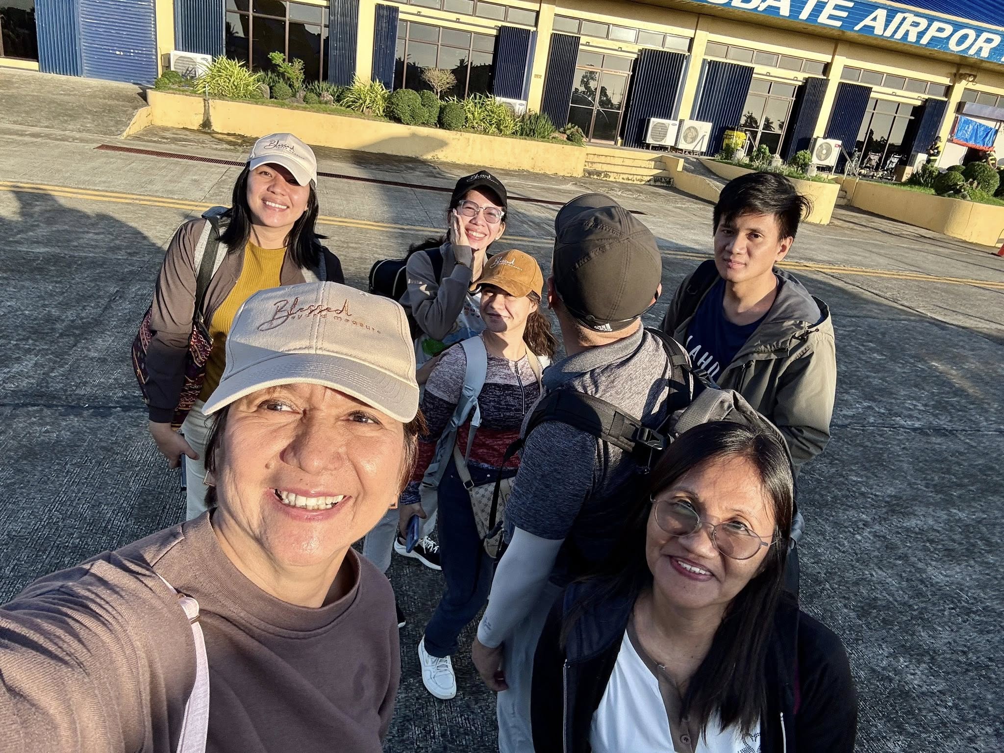 New Hope to Asia mission team arrives at Masbate Airport ready for three days of outreach